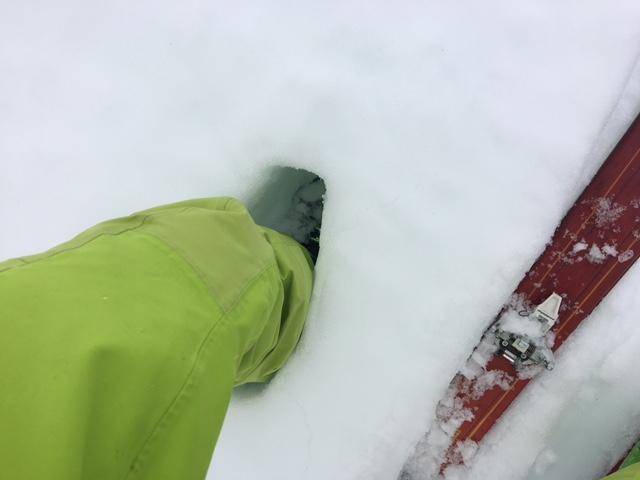  Consistent boot pen around 1&#039; deep throughout the day. 