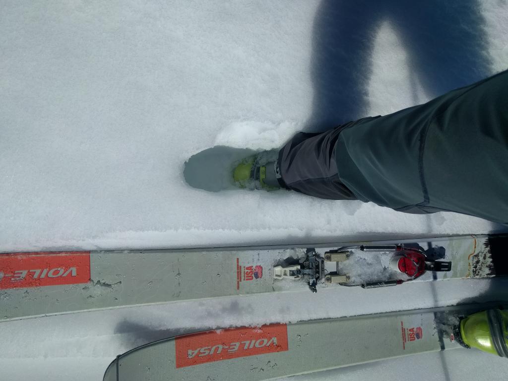  Boot top deep wet snow on an ESE <a href="/avalanche-terms/aspect" title="The compass direction a slope faces (i.e. North, South, East, or West.)" class="lexicon-term">aspect</a> at about 8200 ft. at 10:45 am. 