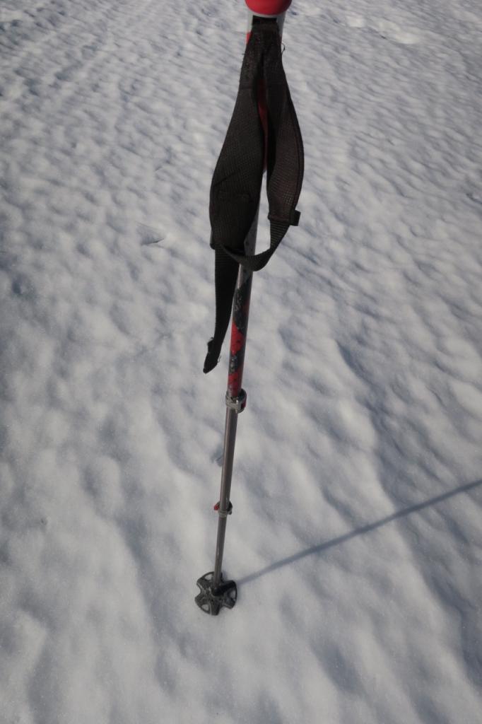  Just after 8:00am, at 6800 feet open east facing slopes had a solid surface freeze. 