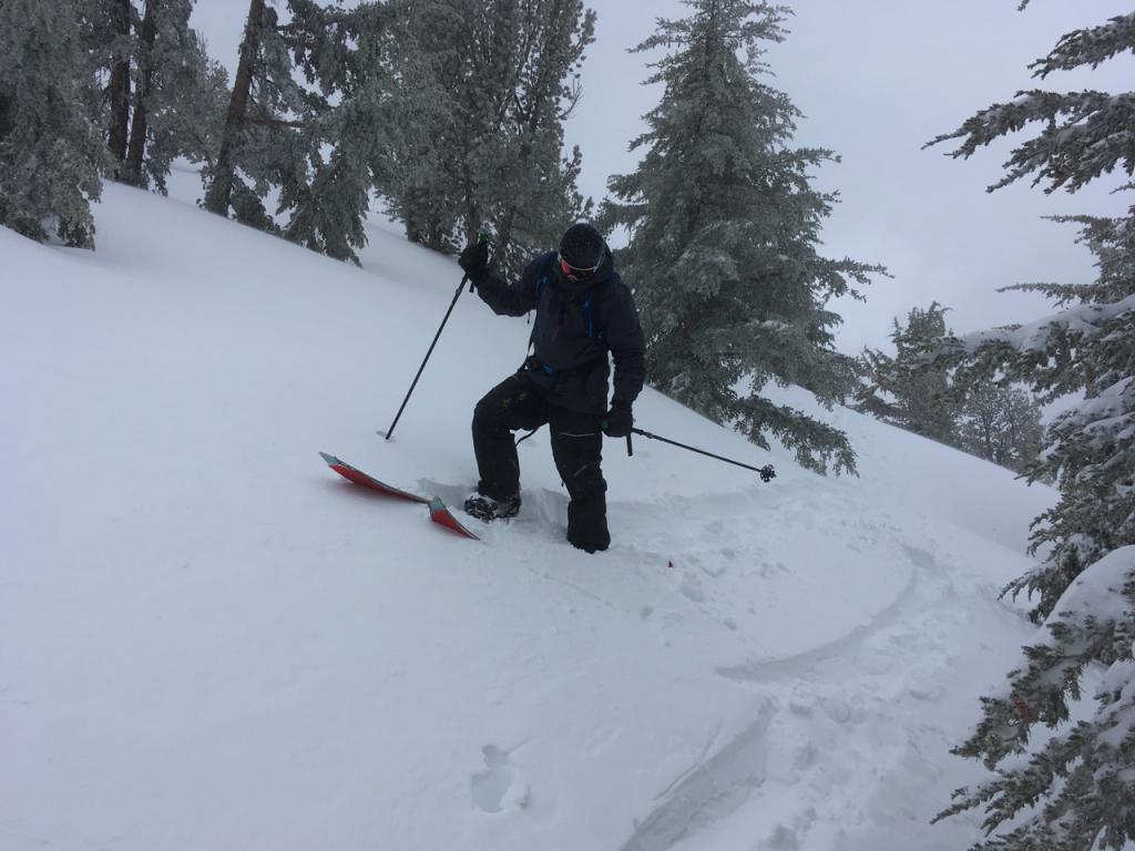  Although evidence of wind effect increased near 9000 feet, no significant <a href="/avalanche-terms/propagation" title="The spreading of a fracture or crack within the snowpack." class="lexicon-term">propagation</a> observed even on undercut test slopes. 