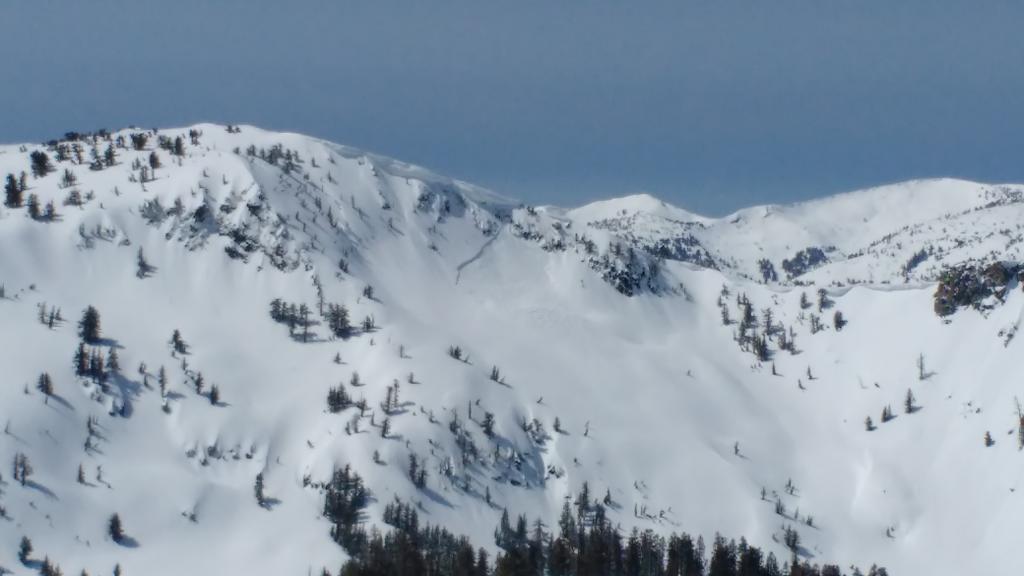  Photo taken from summit of Peak 9,269, just S of Rubicon Peak. 