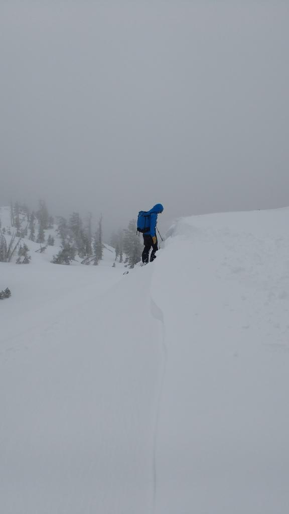  Ski cutting on <a href="/avalanche-terms/wind-slab" title="A cohesive layer of snow formed when wind deposits snow onto leeward terrain. Wind slabs are often smooth and rounded and sometimes sound hollow." class="lexicon-term">wind slab</a> test slopes produced either very minor or no results. 