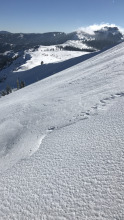 boiler plate with blown in fluff and east winds up high