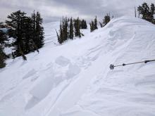 Chuncks of broken cornice 