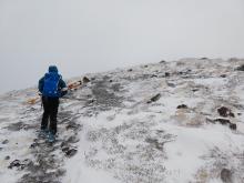 Many areas of bare ground still remain due to a combination of wind-scouring and a lack of snow.