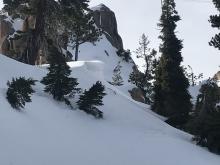 New Cornice In Shirley Canyon