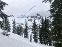 1/11 Avalanche on Castle Peak