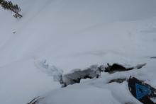 Several cornices were pulling away and revealing cracks. 