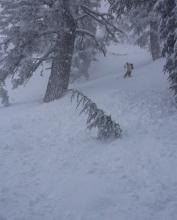 Avalanche debris