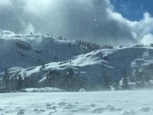 Active wind-loading on Donner Summit