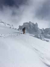 pockets of wind loading, sastrugi, wind slabs