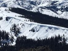 Widespread loose wet avalanche activity over the past week on steep slopes. 