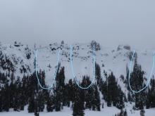 A mix of recent loose wet avalanches and day or two old wind slab avalanches.