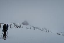 Clouds moved in around noon and the ceiling dropped as low as 8000 feet. 