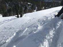 Wind slab Avalanche