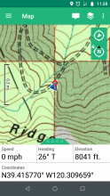 Snowpit location with ECTN, ECTX, and PST sf results.