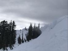 Blowing snow