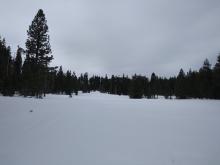 Thick high level cloud cover over Silver Peak from 9am to 10:30am.