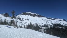 Castle Pass and Castle Peak