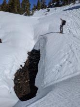 Creeks with flowing water are starting to melt out even at the upper elevations.