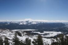 Skies were clear over Stevens for the duration of my tour but clouds were present to the south east. 