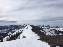 Snowpack rapidly melting