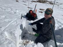 This thermapen has seen more snowpacks than turkeys