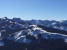 Looking south along the Sierra Crest