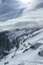 generally small cornice on judah ridge