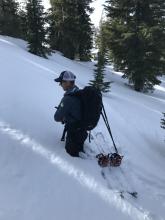 Boot pen stepping off my board.