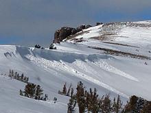 Meiss Lake Ridge Cornice