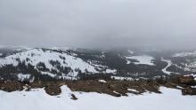 Looking West from the top of Judah at 11:30am