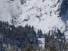 10:45 am with a few loose wet avalanches present.