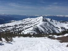 View south towards Relay Peak