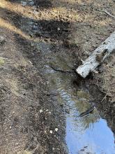 Flowing drainages throughout the tour.