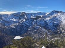 View south into Desolation Wilderness