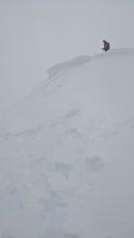 Another view of that same avalanche. The crown was about 1 ft deep at the deepest.