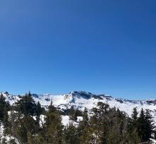 Looking west towards Kalmia Ridge