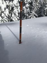 Height of storm snow 140cm