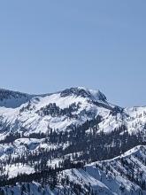 Another avalanche was visible on Anderson Peak. 