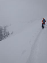 Large cornices over the E face of Mt. Judah.