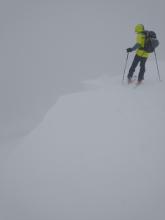 Cornices were weak, with sections up to 20 feet wide easily collapsed intentionally.