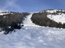 Looking up slide path