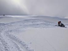 Wind loaded test slopes did not produce results 