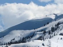 Large cornices in the area 