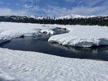 Drainages, creeks, depressions and rivers are getting bigger and more abundant.