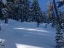 Deep Slab at 8600' below treeline terrain.