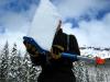 Breaks in new snow, Andesite Ridge 20140228