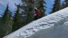 Wet Loose Avalanches on a Test Slope on Waterhouse Peak near Luther Pass - 3/27/2022