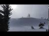 Blowing snow and gale force winds on Waterhouse Peak.